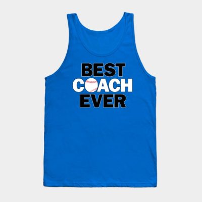 Baseball Best Coach Ever Tank Top Official Coach Gifts Merch