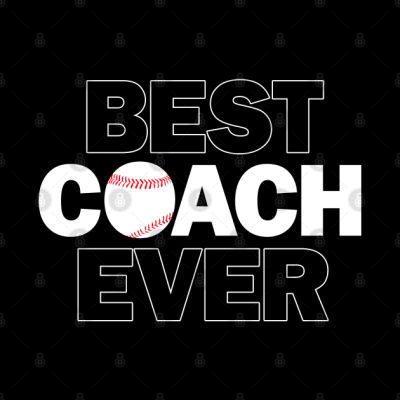 Baseball Best Coach Ever Throw Pillow Official Coach Gifts Merch