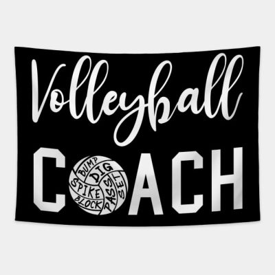 Volleyball Coach Tapestry Official Coach Gifts Merch