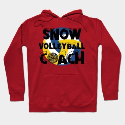 Snow Volleyball Coach Hoodie Official Coach Gifts Merch