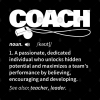 Coach Definition Throw Pillow Official Coach Gifts Merch