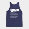 Coach Definition Tank Top Official Coach Gifts Merch