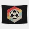 Retro 70S Soccer Coach Icon Tapestry Official Coach Gifts Merch