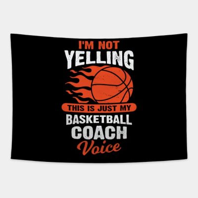 Funny Basketball Coach Gift Tapestry Official Coach Gifts Merch