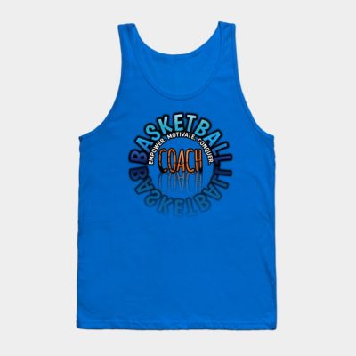 Empower Motivate Conquer Basketball Coach Sports S Tank Top Official Coach Gifts Merch