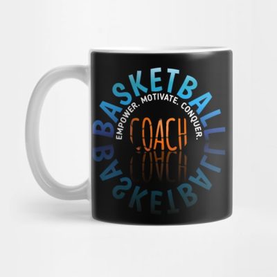 Empower Motivate Conquer Basketball Coach Sports S Mug Official Coach Gifts Merch