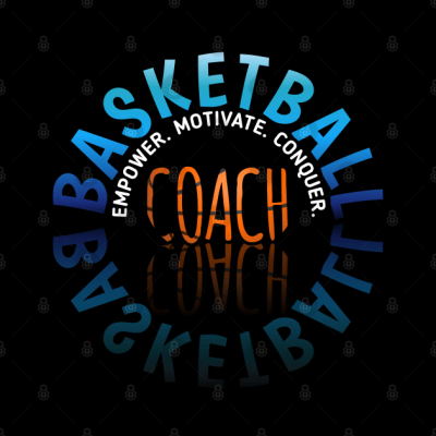 Empower Motivate Conquer Basketball Coach Sports S Throw Pillow Official Coach Gifts Merch