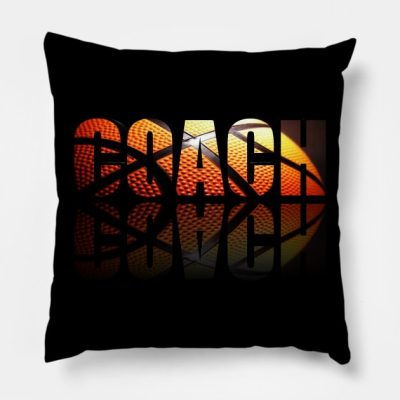 Basketball Coach Throw Pillow Official Coach Gifts Merch