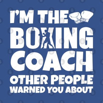 Im The Boxing Coach Tank Top Official Coach Gifts Merch