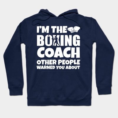 Im The Boxing Coach Hoodie Official Coach Gifts Merch