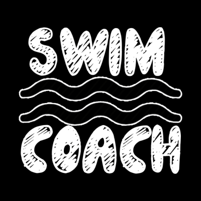 Swim Coach Tee Sports Tee Water Sport Shirt Waves  Tapestry Official Coach Gifts Merch