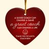 Thank You Basketball Coach Personalized Heart Shaped Ceramic Ornament 4 - Coach Gifts Store