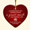 Thank You Soccer Coach Personalized Heart Shaped Ceramic Ornament 4 - Coach Gifts Store