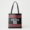 black and red sports jersey custom name number tote bag r51cbd5554e6144058ab5a6abd0a10d51 6kcf1 1000 - Coach Gifts Store