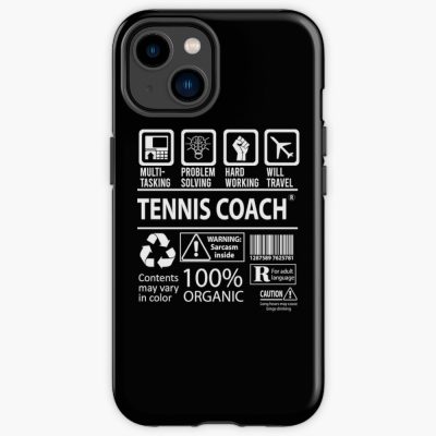 Tennis Coach - Multitasking Iphone Case Official Coach Gifts Merch