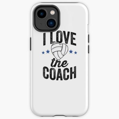 I Love The Coach Volleyball T-Shirt For Player Wife Mother Iphone Case Official Coach Gifts Merch
