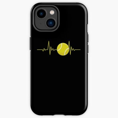 Tennis Heartbeat Gift For Players & Coaches Tennis Heartbeat Iphone Case Official Coach Gifts Merch
