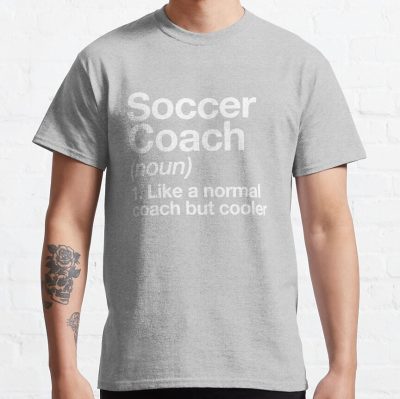 Soccer Coach Funny Definition Trainer Gift Design T-Shirt Official Coach Gifts Merch