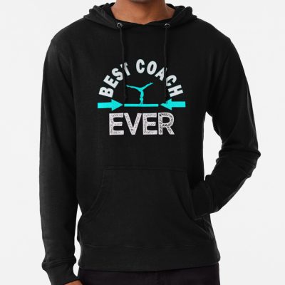Best Ever Gymnastics Coach Thank You Gift Hoodie Official Coach Gifts Merch