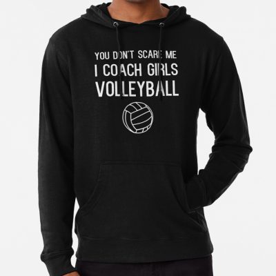 Funny Girls Volleyball Coach Hoodie Official Coach Gifts Merch