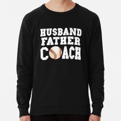 Mens Baseball Coach Shirt - Husband Father Coach Shirt Sweatshirt Official Coach Gifts Merch