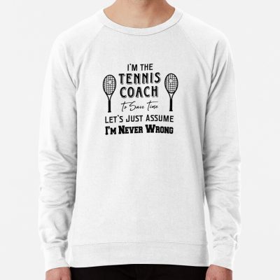 Tennis Coach Sweatshirt Official Coach Gifts Merch