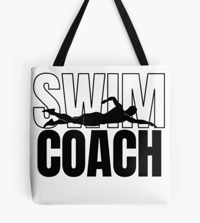 Swim Coach For Swimming Coaches Tote Bag Official Coach Gifts Merch