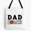 Dad Coach Basketball Tote Bag Official Coach Gifts Merch