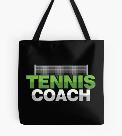 Tennis Coach Net Racket Tennis Player Squash Sport Gift Tote Bag Official Coach Gifts Merch