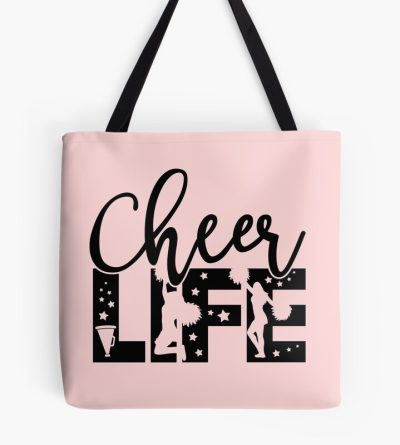 Funny Cheerleader Cheer Squad Varsity Cheering Team Cheerleading  Mom Coach Princess Tote Bag Official Coach Gifts Merch