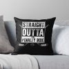 Straight Outta The Penalty Box | Ice Hockey Shirt | Ice Hockey Gifts | Hockey Apparel | Hockey Goalie | Hockey Coach | Hockey Mom | Hockey Dad | Hockey Is Life Throw Pillow Official Coach Gifts Merch