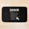 Coach Definition Funny Coach Bath Mat Official Coach Gifts Merch