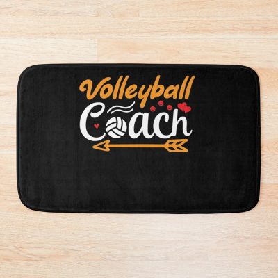Volleyball Coach Bath Mat Official Coach Gifts Merch