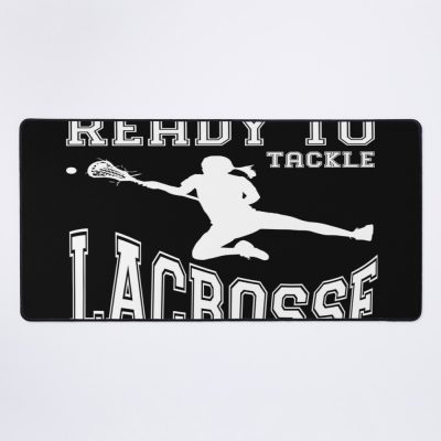 Lacrosse Player Coach Mouse Pad Official Coach Gifts Merch