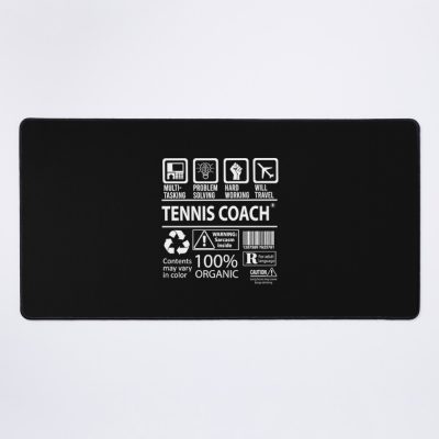 Tennis Coach - Multitasking Mouse Pad Official Coach Gifts Merch