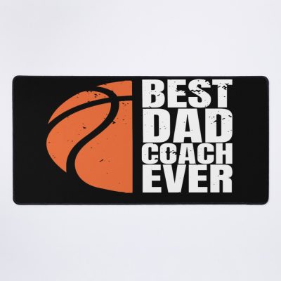 Best Dad Basketball Coach Ever Mouse Pad Official Coach Gifts Merch