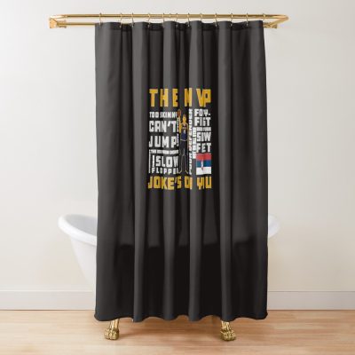 Coach Malone Jokic Mvp Joke&X27;S On You Tee Gift T T Shower Curtain Official Coach Gifts Merch