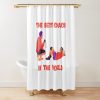 The Best Coach In The World | Game Plan Genius Shower Curtain Official Coach Gifts Merch