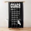 Coach Definition Funny Coach Shower Curtain Official Coach Gifts Merch