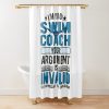 Swim Coach Gifts Swimming Coach Swim Coaching Shower Curtain Official Coach Gifts Merch