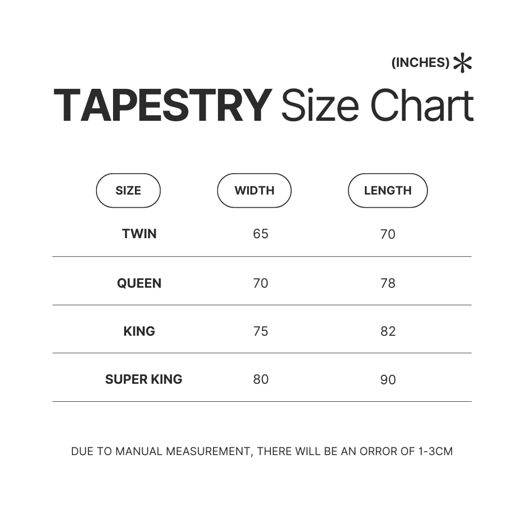 Tapestry Size Chart - Coach Gifts Store