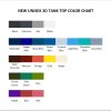 tank top color chart - Coach Gifts Store